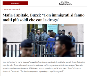 Buzzi (Mafia Capitale), con gli immigrati si fanno più soldi che con la droga