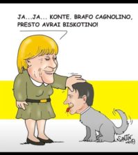 Conte cagnolino della Merkel